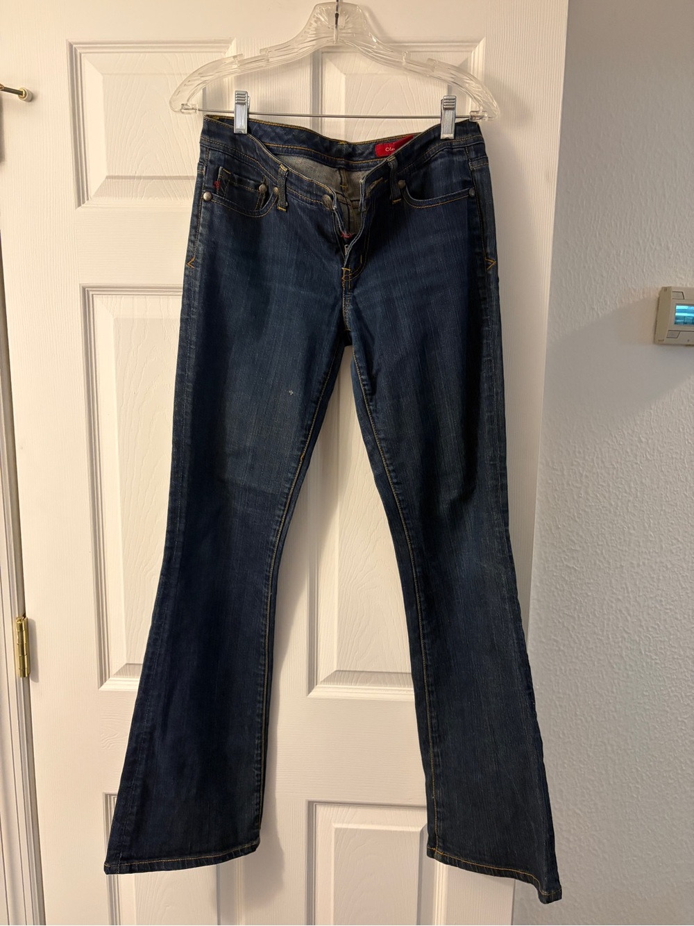 Seven7 Dark Blue Flare Jeans